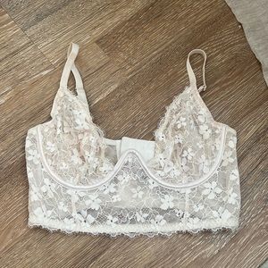 VS corset style bra top
